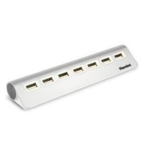 HAMLET Networking Hub Usb Hub Usb 2.0 7 Aluminum Doors Informatics