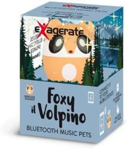 XBTPET Rechargeable Bluetooth 4.2 Wireless Speaker (Fox