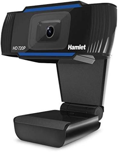 Hamlet - HWCAM720 - HD USB Webcam with Built-in Microphone. 720p Resolution