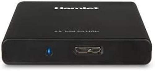 Hamlet SATA III External Enclosure for Hard Disk and SSD