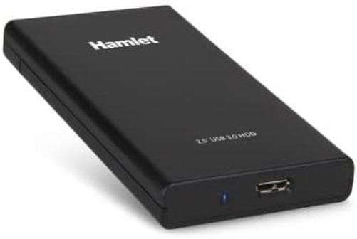 Hamlet SATA III External Enclosure for Hard Disk and SSD