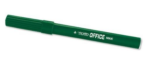 TRATTO Office Maxi Coloured Sign Pens (Green