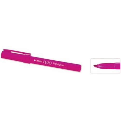 TRATTO - SCATOLA 12 EVIDENZIATORI Highlighter ROSA TRATTO FL