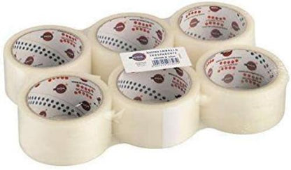 Eurocel CF6 NASTRO IMBALLO PP5231 48 x 50 Extra 50 m Polypropylen (PP) transparent 6 Stück Büro-Klebeband (50 m, transparent, Polypropylen (PP), 48 mm, 6 Stück