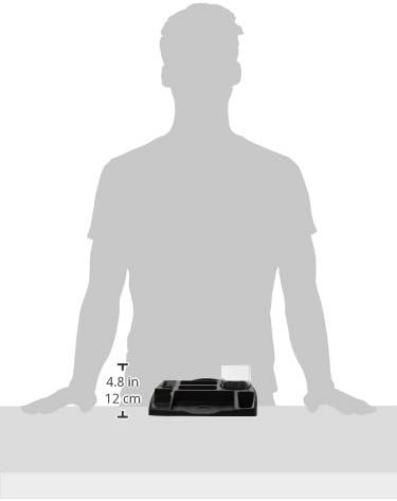 Arda 4121 N Storage Compartment Black