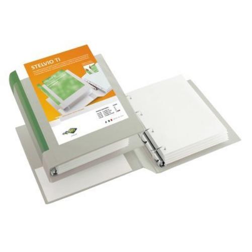 SEI Rota 366546 - Carpeta de cartón (A4, Almacenamiento, PVC, Azul, Blanco, Anilla en D