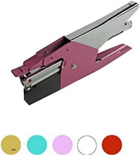 Ro-ma - 0000107 - Cucitrice a pinza Primula 6 con 1000 punti Jolly 64/68 RO-MA colori assortiti