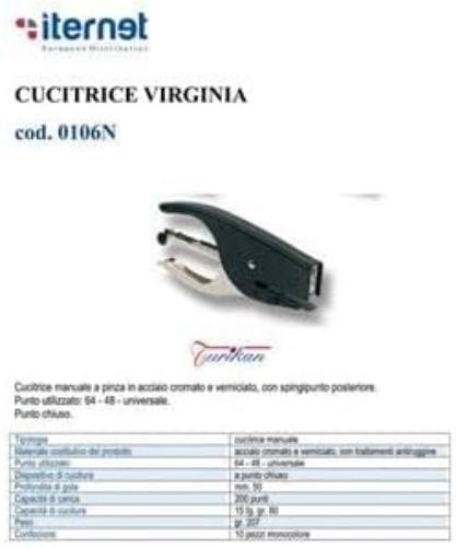 Virginia Black Stapler
