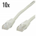 10X Cavo Patch Cat 5E Utp 2 M