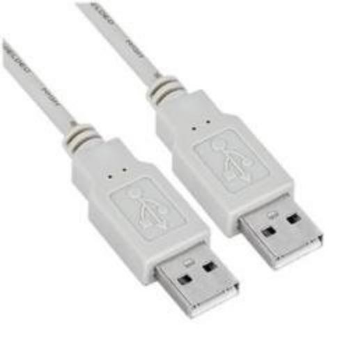 NILOX 1.8m USB 2.0 cavo USB 1,8 m USB A Grigio - Cavi USB (1,8 m, USB A, USB A, 2.0, Male Connector/Male Connector, Grigio