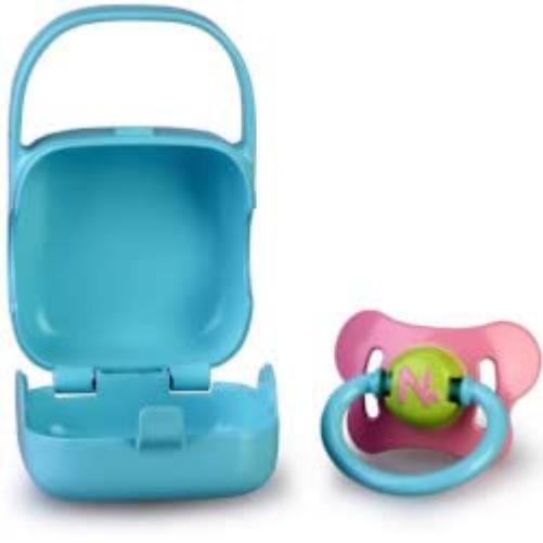 Famosa Nenuco 700015619 Basic Accessories Pacifier Blue Box Pink