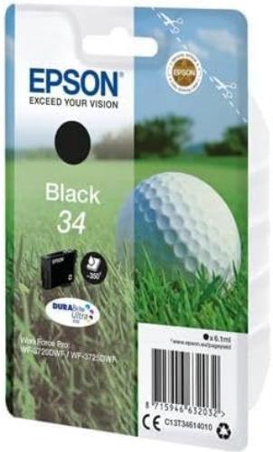 Epson C13T34614020 Standard Original Inkjet Cartridges - Black