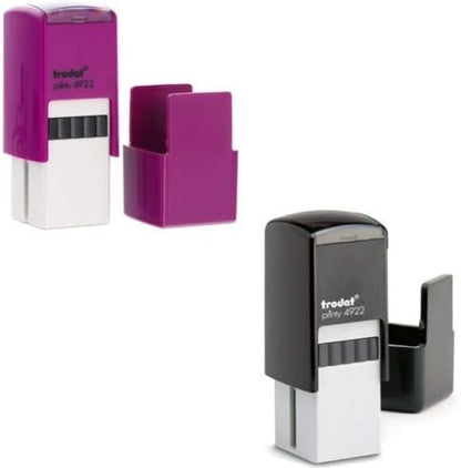 Trodat Printy 4922 Replacement Ink Pad - Black (Pack of 2