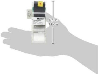 Panduit C200X100YJC P1 Cassette Component Label, Adhesive Polyester, White (200-Pack