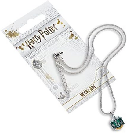 Harry Potter Pendant & Necklace Slytherin (silver plated