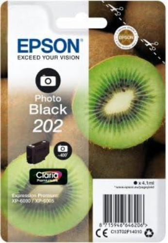 Epson 202 4.1ml 400 pagine Nero per foto cartuccia d'inchiostro