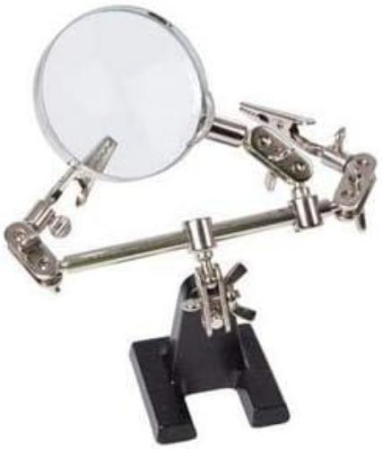 Velleman VTHHN Helping Hand with Magnifier, Multi-Colour