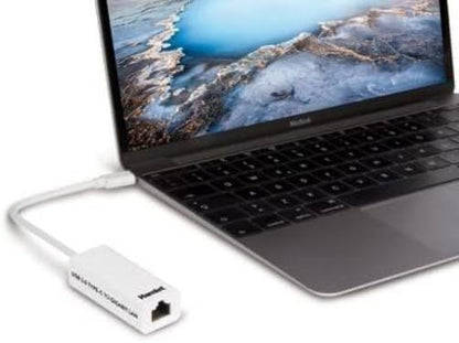 Hamlet HNU3GIGATC Ethernet Network Card 1000 Mbps - Network Cards (Wired, USB Type-C, Ethernet, 1000 Mbps