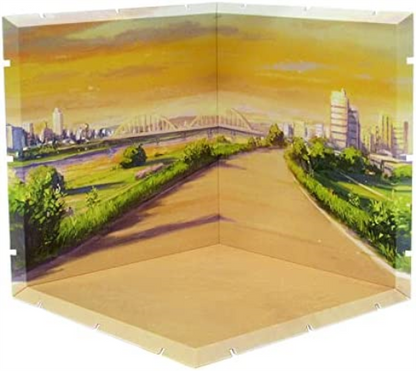 PLM Dioramansion 150 pour figurines Nendoroid et Figma Riverbed (Evening)