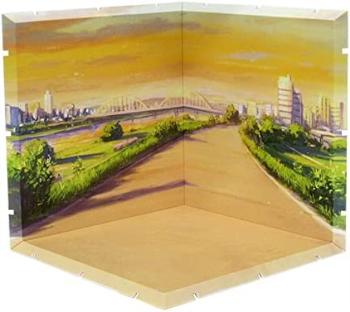 PLM Dioramansion 150 pour figurines Nendoroid et Figma Riverbed (Evening)