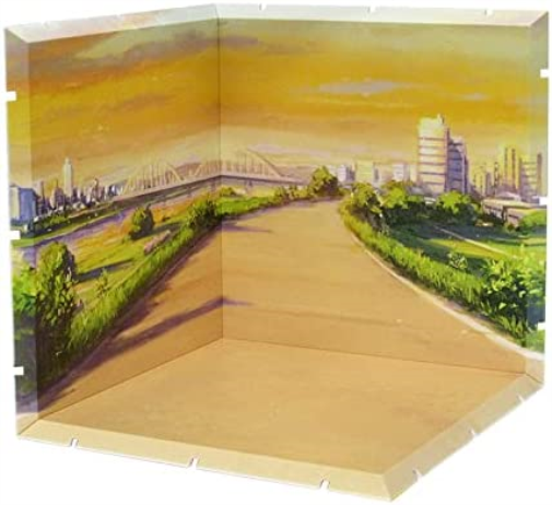PLM Dioramansion 150 pour figurines Nendoroid et Figma Riverbed (Evening)