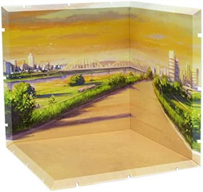 PLM Dioramansion 150 pour figurines Nendoroid et Figma Riverbed (Evening)