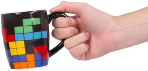 Fizz Creations Tetris Mug and Puzzle Gift Set, Multicoloured