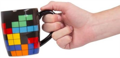 Fizz Creations Tetris Mug and Puzzle Gift Set, Multicoloured