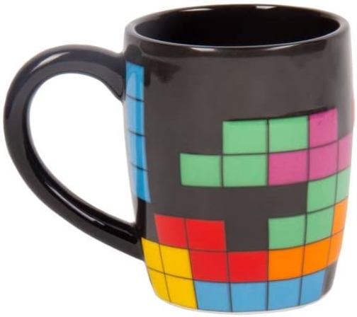 Fizz Creations Tetris Mug and Puzzle Gift Set, Multicoloured