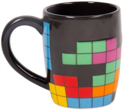 Fizz Creations Tetris Mug and Puzzle Gift Set, Multicoloured
