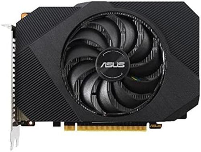 ASUS Phoenix Nvidia GeForce GTX 1650 4GB OC Edition Gaming Grafikkarte (GDDR6 Speicher, PCIe 3.0, 1x HDMI 2.0b, 1x DVI, 1x DisplayPort 1.4, PH-GTX1650-O4GD6) PHOENIX GTX1650 OC
