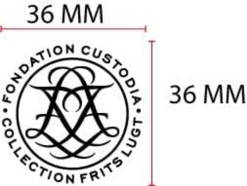 Trodat 76854 Stamp, 38 mm Diameter