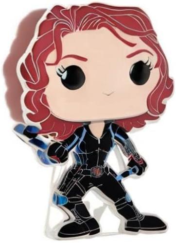 Loungefly POP! Large Enamel Pin MARVEL INFINITY SAGA: BLACK WIDOW - Black Widow - Avengers Infinity War Enamel Pins - Cute Collectable Novelty Brooch - for Backpacks & Bags - Gift Idea