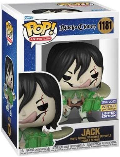 Funko POP! Animation: Black Clover - Jack - (Ripper) - Collectable Vinyl Figure - Gift Idea - Official Merchandise - Toys for Kids & Adults - Anime Fans - Model Figure for Collectors and Display