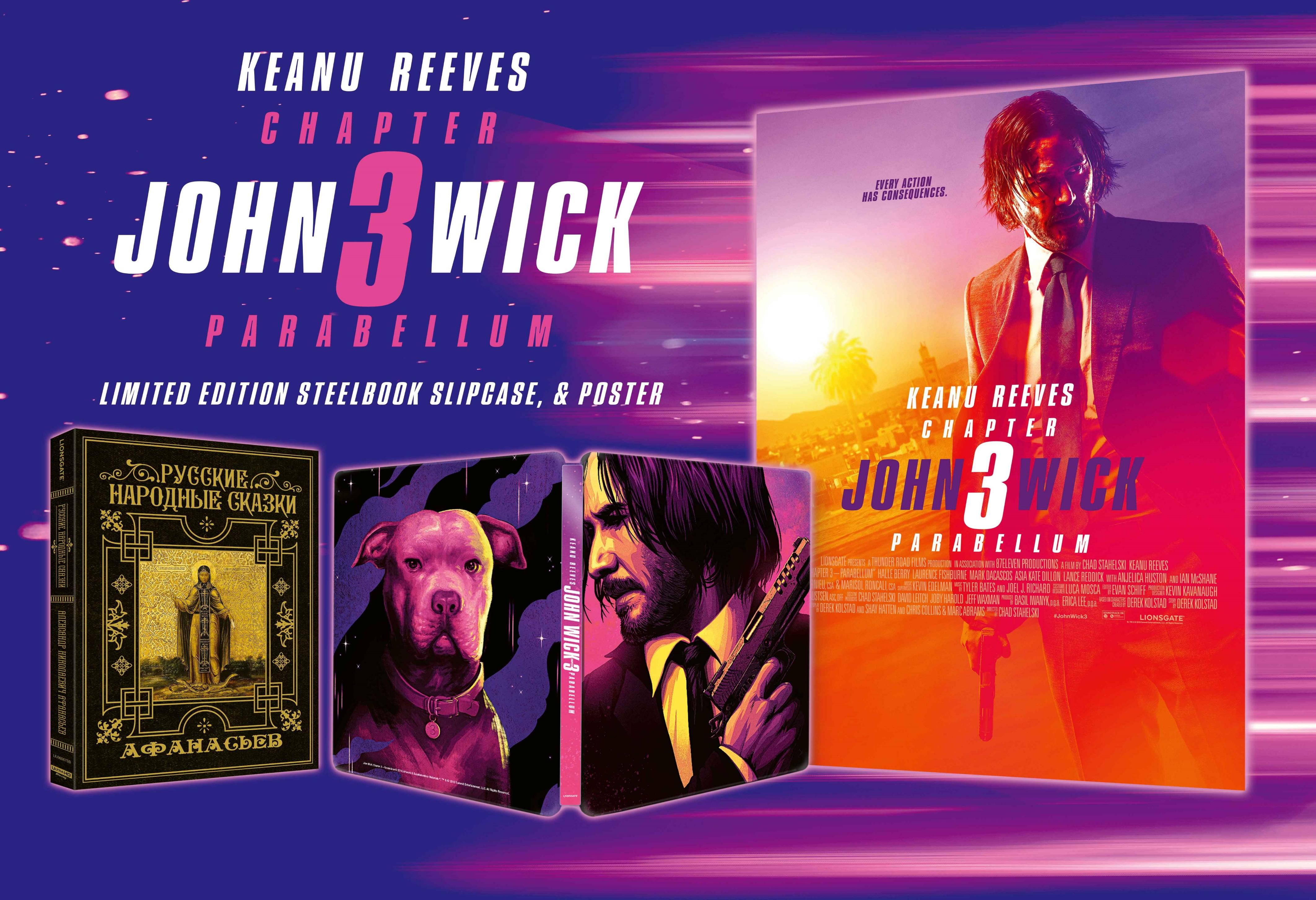 John Wick: Chapter 3 - Parabellum Steelbook