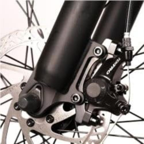 PINZA FRENO ANTERIORE + DISCO 160 MM 6 FORI - Per eBike Nilox X6/X6 PLUS