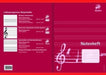 Bacher 10115 - Notenhefte A4 hoch, 8 Blatt