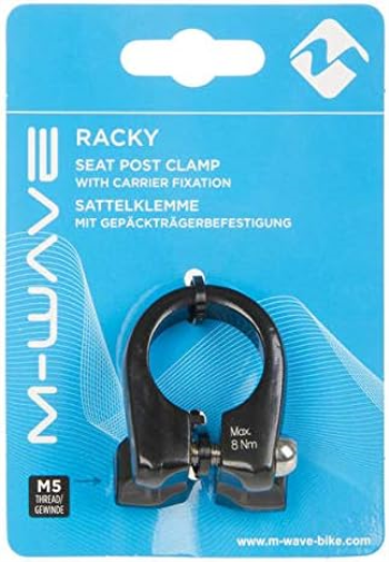 M-Wave Seatpost Clamp with Rack Mounts One Size