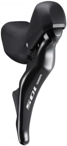 Shimano ST-R7020 105 double hydraulic / mechanical STI lever, left hand, black