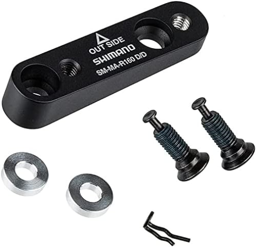 Shimano Adapter for flat mount calliper to road flat frame mount, for rear 160 mm