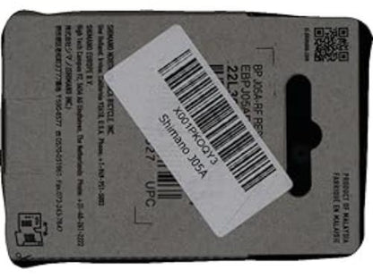 Shimano J05A-RF disc pads and spring, alloy back with cooling fins, resin