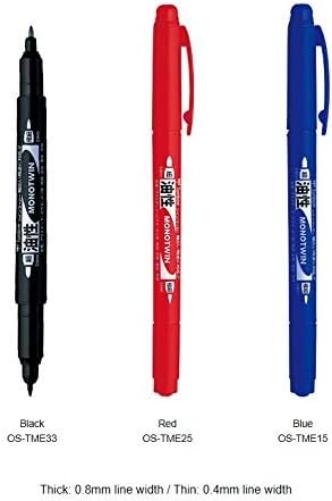 Tombow "Mono" Twin Permanent Marker