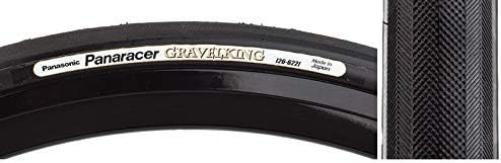 Panaracer GravelKing Slick TLC Folding Tyre 700 x 38c Black / Black