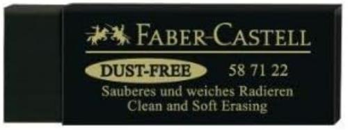 Faber-Castell Eraser, Green, One Size