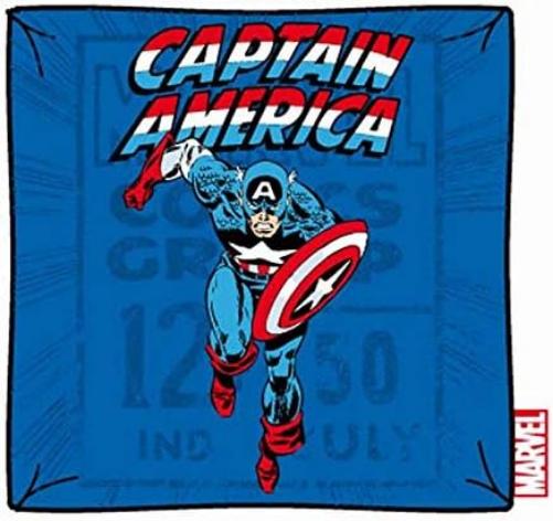 Gamesland Marvel - Housse Pour Coussin - Captain America Running (40 x 40)