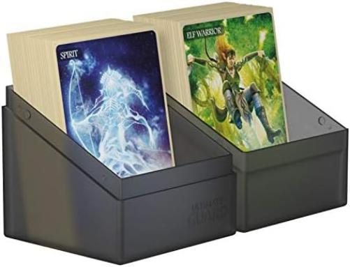 Ultimate Guard UGD010692 Boulder Deck Case 100+ Standard Size Box, Onyx