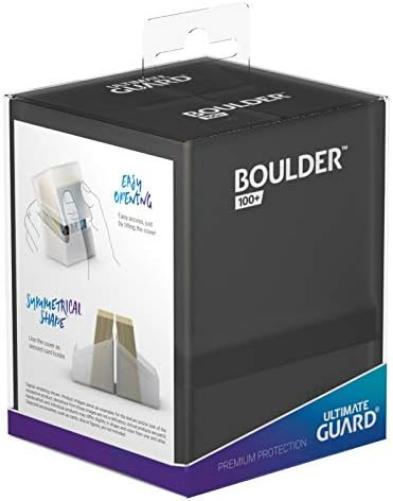 Ultimate Guard UGD010692 Boulder Deck Case 100+ Standard Size Box, Onyx