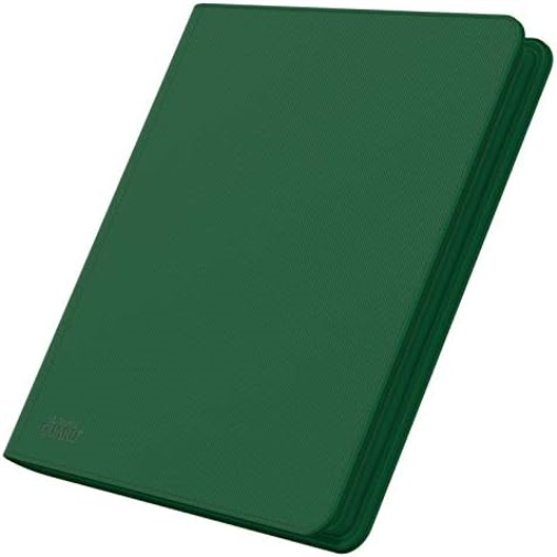 Ultimate Guard 12-Pocket QuadRow XenoSkin ZipFolio (Green