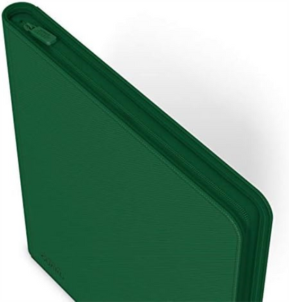 Ultimate Guard 12-Pocket QuadRow XenoSkin ZipFolio (Green