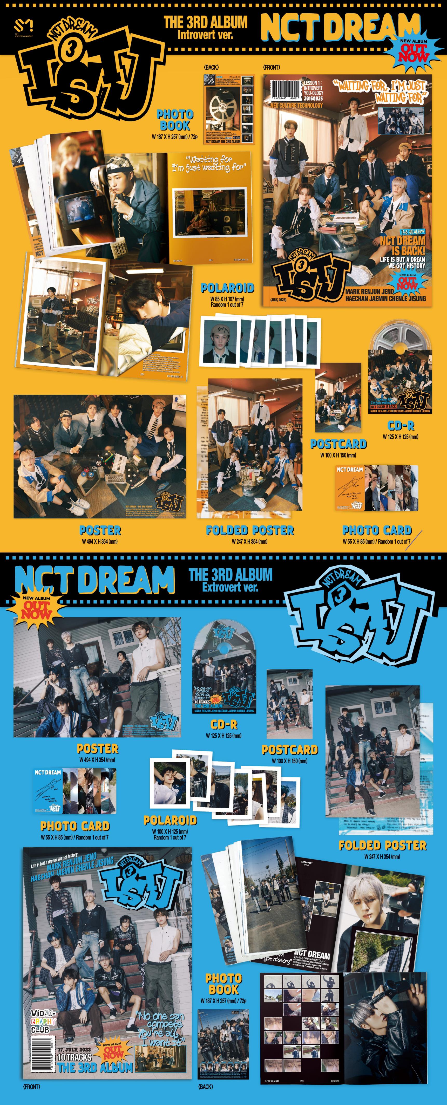 ISTJ: Photobook Version (Introvert Ver./Extrovert Ver.)